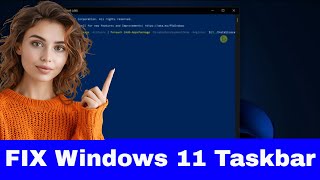 FIX Taskbar Not Working in Windows 11 [upl. by Kehoe361]