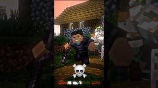 Herobrine to the Rescue 💀🔥✨shorts minecraft minecraftshorts [upl. by Norvol]