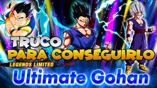 ✅TRUCO✅PARA CONSEGUIR EL NUEVO GOHAN BESTIA DEFINITIVO DRAGÓN BALL LEGENDS [upl. by Garnet]