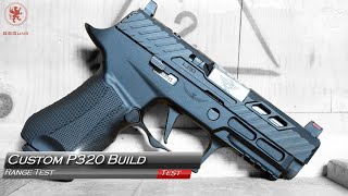 Custom Sig P320 Build Range Test L2D Combat Icarus Precision DPM Systems [upl. by Rame]