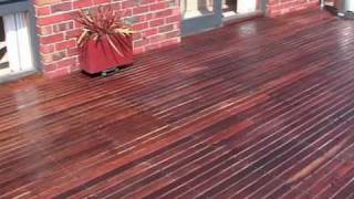 DeckDoc Timber Cleaner amp Oil Application [upl. by Aisatsan740]