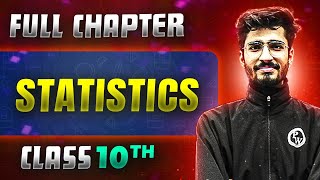 Statistics FULL CHAPTER  Class 10th Mathematics  Chapter 13  Udaan [upl. by Sanoy896]