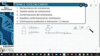 TEMA 2 CICLOALCANOS  TEMARIO [upl. by Zina]