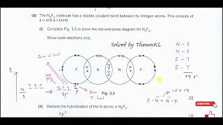 970122FM24Q3 Cambridge International AS Level Chemistry FebruaryMarch 2024 Paper 22 Q3 [upl. by Durkin]