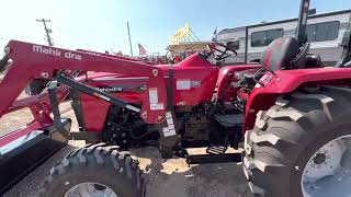 Mahindra 4550 Gear 4WD With Backhoe [upl. by Alvy310]