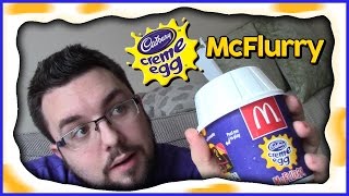 Creme Egg McFlurry Review McDonalds [upl. by Atnas]