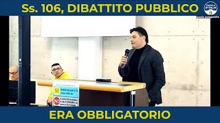 Statale 106  Sen Rapani «Il dibattito pubblico era obbligatorio» [upl. by Arne]