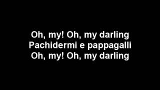 Pachidermi e Pappagalli  Francesco Gabbani TESTO lyrics letra [upl. by Aruon224]