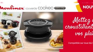 Moulinex Extra Crisp Cookeo couvercle Air Frier [upl. by Elli]