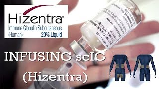 Infusing scIG Hizentra [upl. by Naihs]