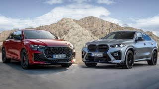 2025 Audi RS Q8 Performance vs BMW X6 M Competition 🏁🔥 [upl. by Iadam]