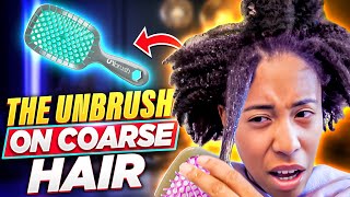 The viral brush on coarse hair [upl. by Aikemet]