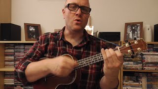 Hobos Lullaby  Woody Guthrie Ukulele Cover  Jez Quayle [upl. by Hatty116]