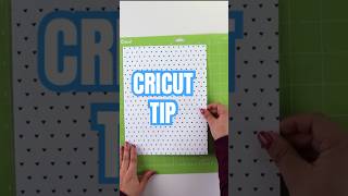 Cricut Tip How to keep material from shifting on the Cricut mat cricut cricuttips cricuthacks [upl. by Loy]