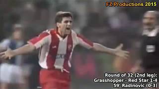 19901991 European Cup Red Star Belgrade All Goals Road to Victory [upl. by Duwad]