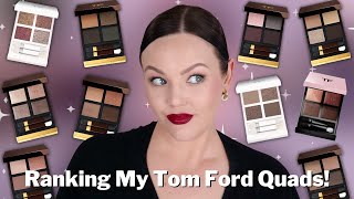 Ranking All Of My Tom Ford Eyeshadow Quads [upl. by Gabrielson123]