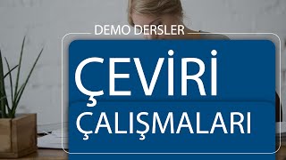 UZMANDİL DEMO DERSLER  ÇEVİRİ ÇALIŞMALARI [upl. by Essilem]