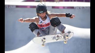 Team GB skateboard sensation Sky Brown 16 nearly qualified for second Olympic sportSky Brown burs [upl. by Walli989]