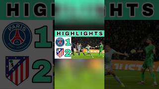 Paris SaintGermain vs Atletico Madrid PSG vs Atletico Madrid  Highlights amp Goals Champions League [upl. by Marylynne]