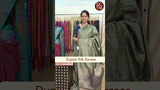 Elegant dupion silk sarees with minakari Bhuttis and pallu apt for festivities dupionsilksarees [upl. by Patrick]