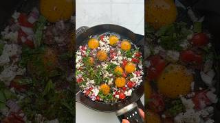 Mediterranean Baked Eggs  FeelGoodFoodie [upl. by Romito]