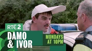 Garda Car  Damo and Ivor  Mondays 1030pm  RTÉ2 [upl. by Ynnub]