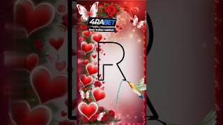 R name letter whatsapp status R name whatsaap status video nameart love namestatus video [upl. by Nnaira]