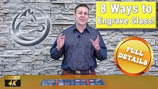 8 Ways to Engrave Glass [upl. by Caines]