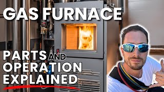 Gas Furnace Operation And Parts Explained [upl. by Bergren235]