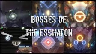 The Eschaton bosses layouts vs original [upl. by Peter]