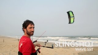 2016 Slingshot SST Wave Kiteboarding Kite Review [upl. by Burley]