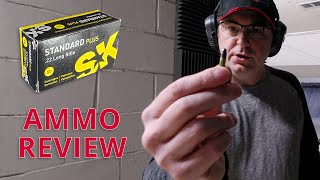 SK Standard Plus 22LR Ammo Review 50 Shot Grouping at 50ft 15m  1667 yards A Top 10 22LR Ammo [upl. by Gil]