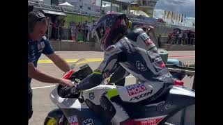 Qualifying moto2 Sachsenring 2024 results highlights [upl. by Heywood]