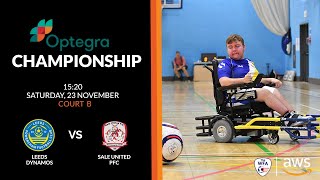 Leeds Dynamos vs Sale United PFC  Optegra Championship Court B [upl. by Rodnas459]