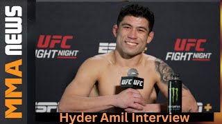 Hyder Amil is motivated by being betting underdog against Jeong Yeong Lee [upl. by Anived400]