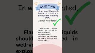 Flammable Liquids Storage Quiz 🧯 Safety First quiz [upl. by Notnilc]