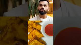 Virat Kohlis Favourite Food shorts viratkohli [upl. by Yllrebmik329]