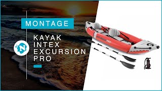 Comment monter son Kayak gonflable Intex excursion pro  Nautigamescom [upl. by Keon]