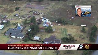 Mutliple tornadoes hit Oklahoma on Sunday morning What we know [upl. by Bathulda]