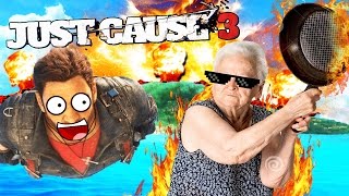 RICO Y SU ABUELA DESTRUYEN EL MUNDO  JUST CAUSE 3 30 [upl. by Adia]