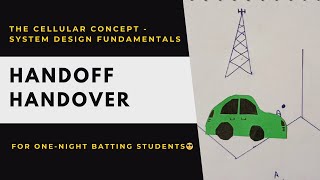 Handoff or Handover  Wireless Communication and Networks  Btech  Friends Explanation [upl. by Naylor]