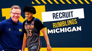 The Latest Michigan Wolverines Basketball Recruiting Rumblings [upl. by Thirion]