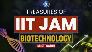 Treasures of IIT JAM BIOTECHNOLOGY Biotechnology Exam 🥳 [upl. by Landa]