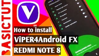 How to install ViPER4Android FX in MIUI 12  Any Android Phone No ROOT [upl. by Duston]