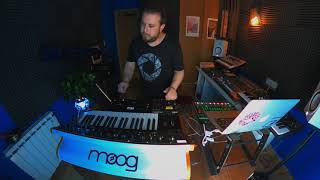 Masella  AylaMoog sub 37Elektron digitak Elektron Analog fourMK2 BlackRoland tr8Ableton live [upl. by Waters]