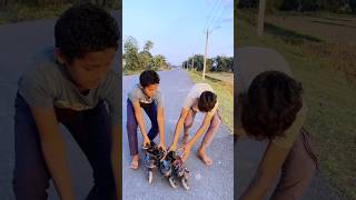 Skating dont try😭🛼 without safety in roadskatersskateboardinline skatingshortsyt shorts [upl. by Jaan]