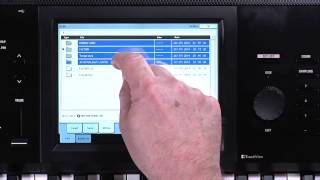 The New Korg Kronos Video Manual Part 6 Global Disk Management [upl. by Viviana779]