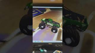 monster jam 2 wheel skills and freestyle [upl. by Locke]