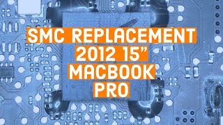 Macbook Pro No Power Repair  SMC  2012 15quot Board 8203330 [upl. by Ahsenom]