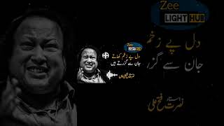 Dil py zakham khaty Han Jan SE guzar Ty Han ustadnusratfatehalikhan 2024 zee light hub [upl. by Shum]